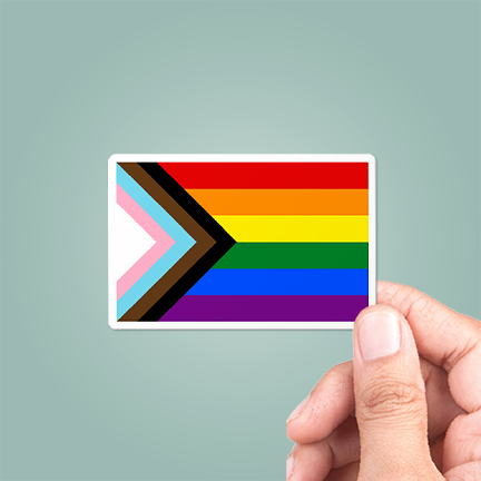Vinyl Sticker | LGBTQ Pride Flag