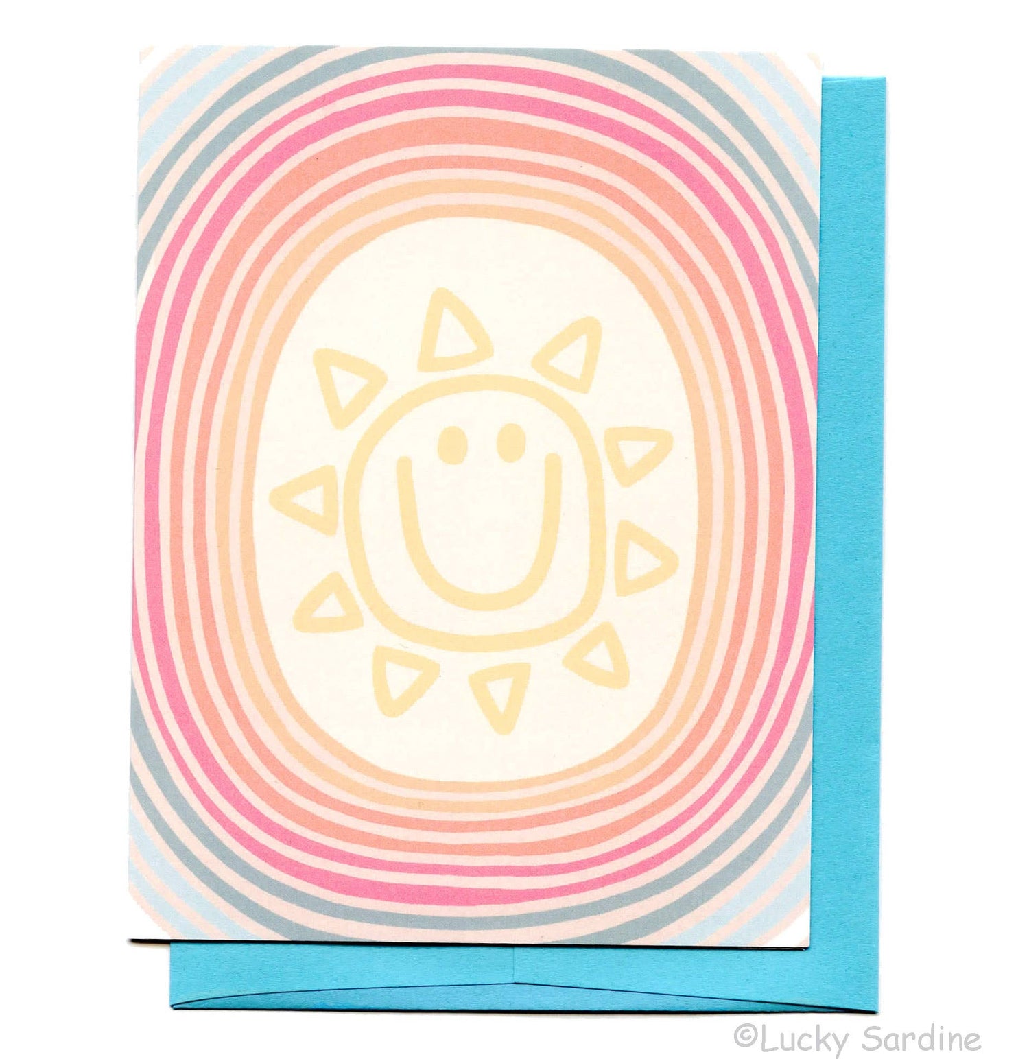 Greeting Card | Everyday Sunshine and Rainbow, Happy Sun Friendship Card