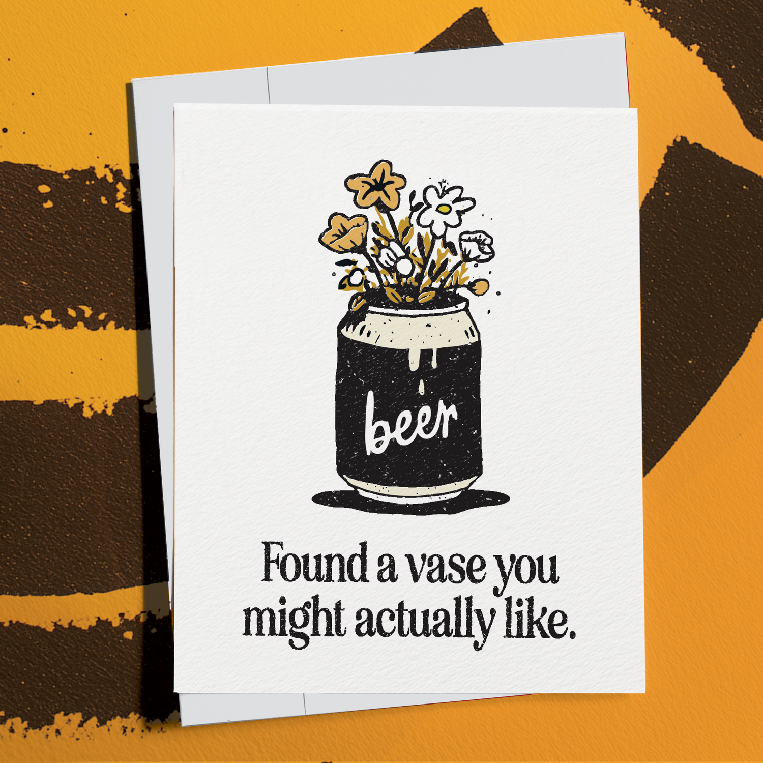 Greeting Card | Beer Bouquet Dad Loves - A2 Father's Day Greeting Card