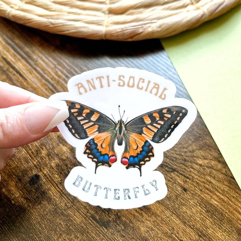 Sticker | Anti Social Butterfly