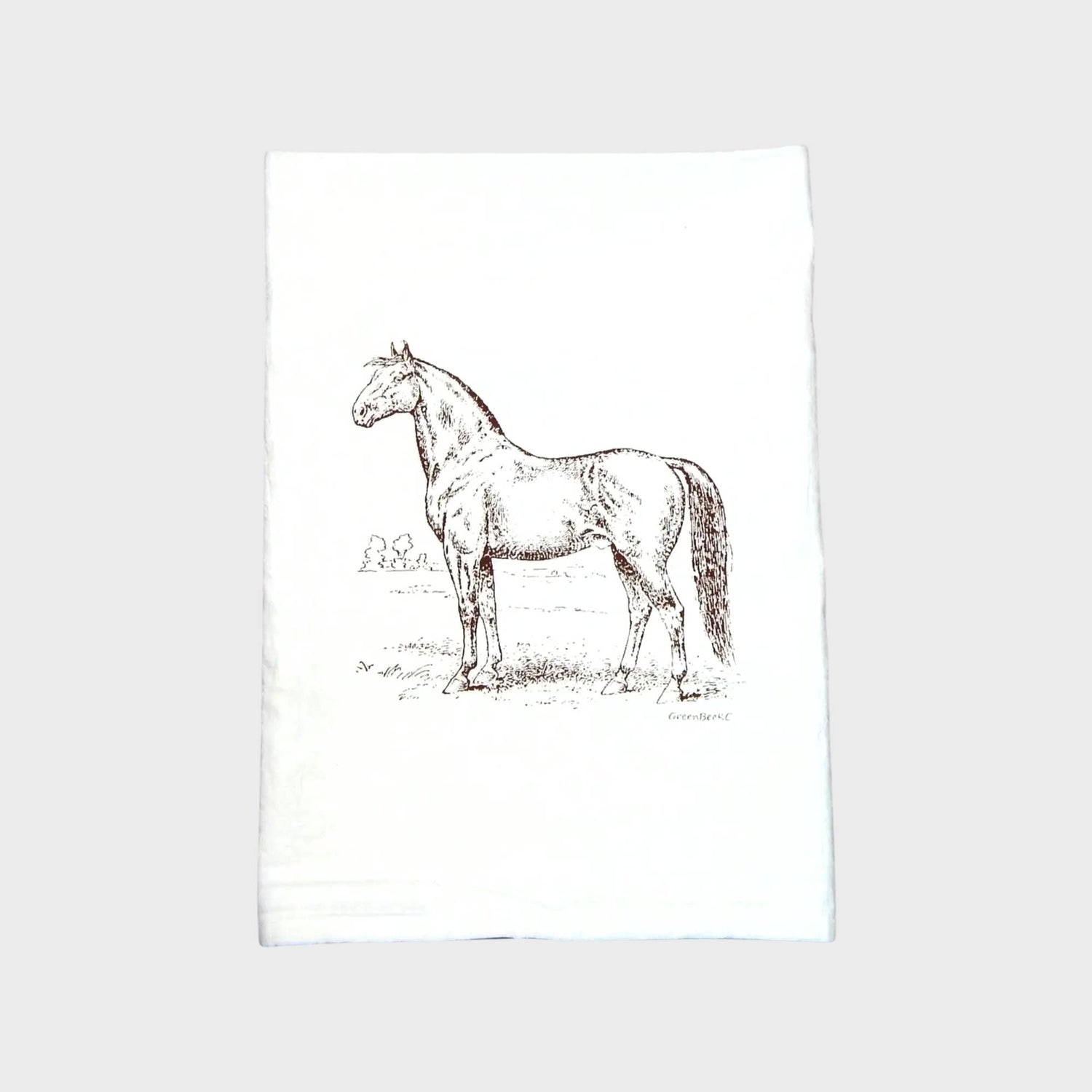Horse Kitchen Towel | Tea Towels | Flour Sack Dish Towels