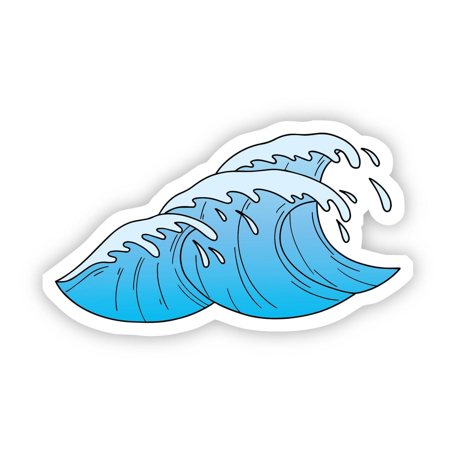 Sticker | Blue Waves Aesthetic