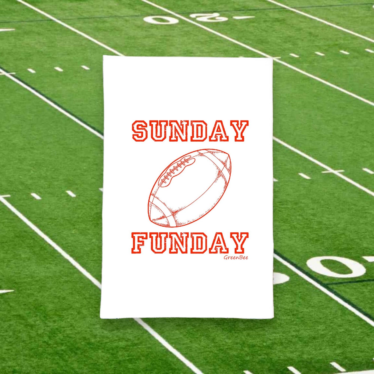 Sunday Funday Football Kitchen Towel