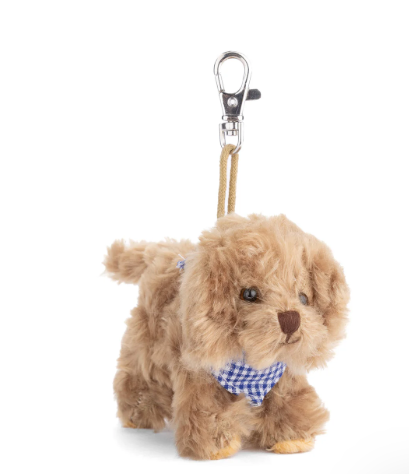 Bukowski Plush Bag Charm | Dog - Buddylina + Kharma