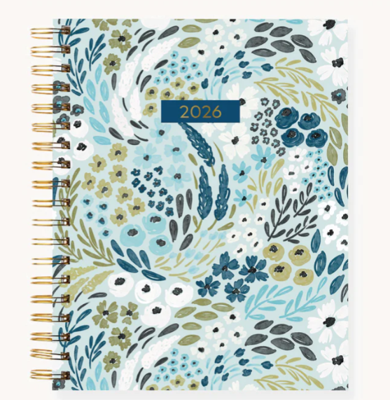 Yearly Planner | Waterfall Floral 7 x 9"