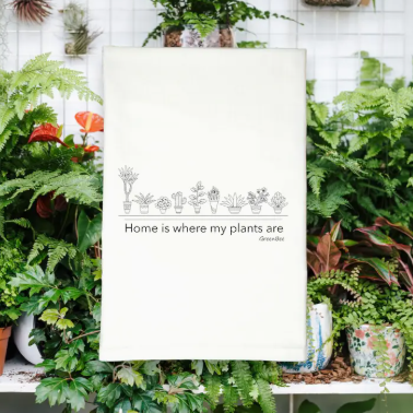 Kitchen Towel | Home Is Where My Plants Are