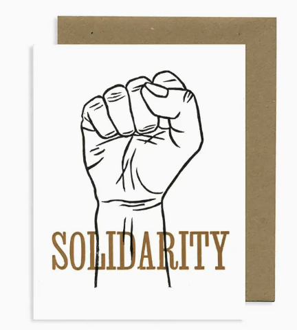 Greeting Card | Solidarity Fist